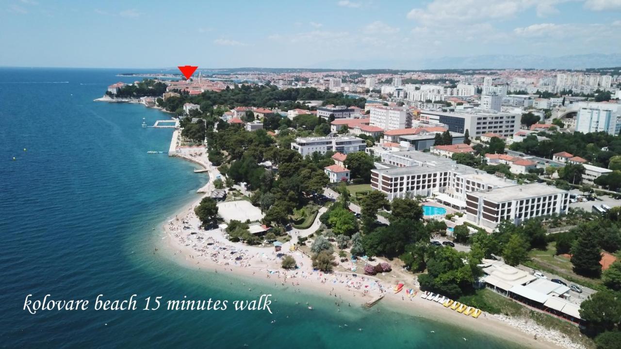 Apartman Junona - Poluotok Na Dlanu ザダル エクステリア 写真